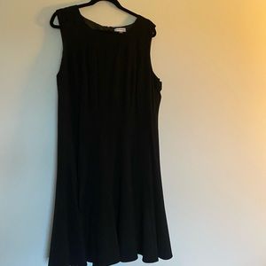 Calvin Klein Black swing dress 20w